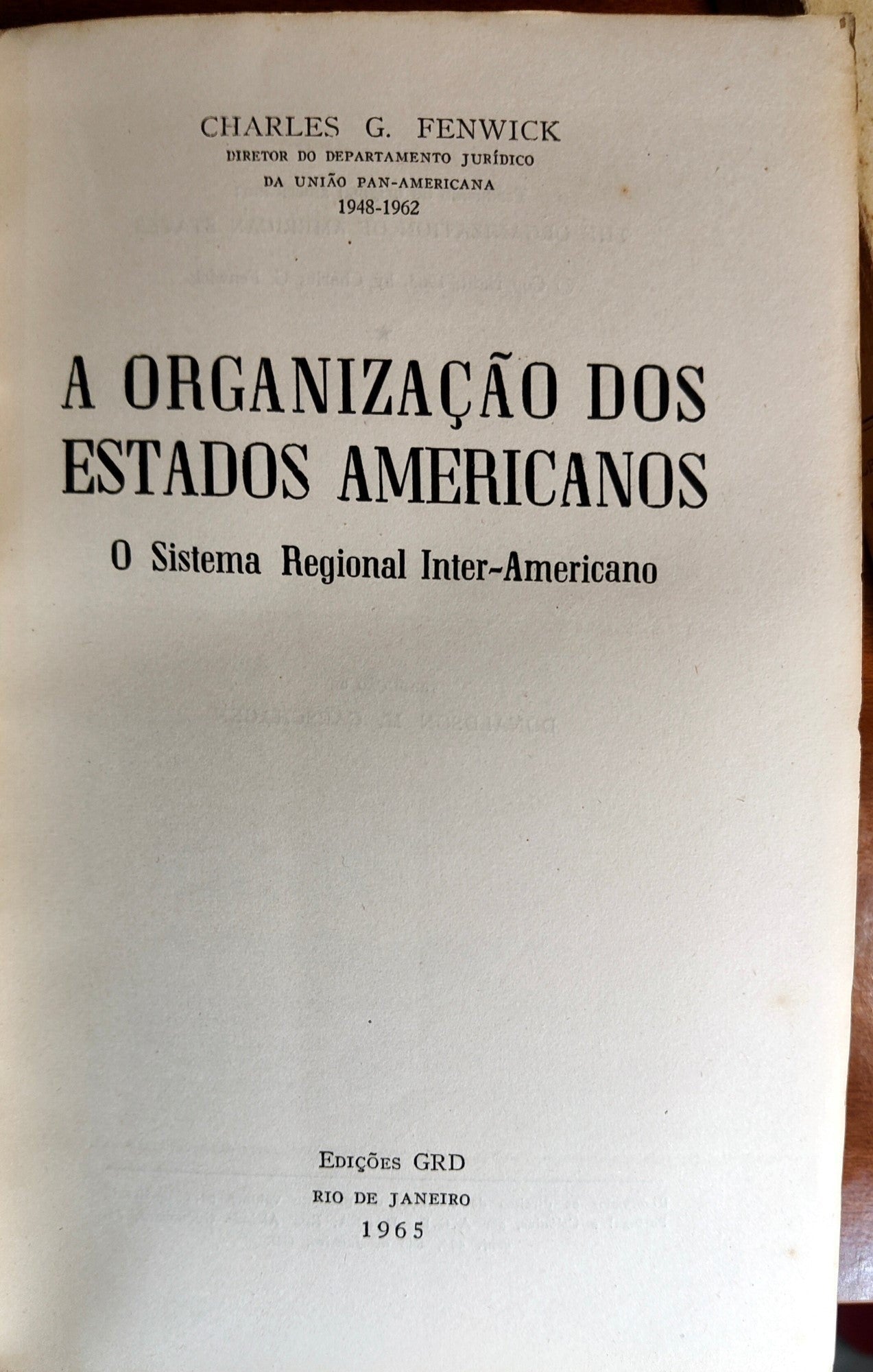 die Organisation amerikanischer Staaten – das interamerikanische Regionalsystem