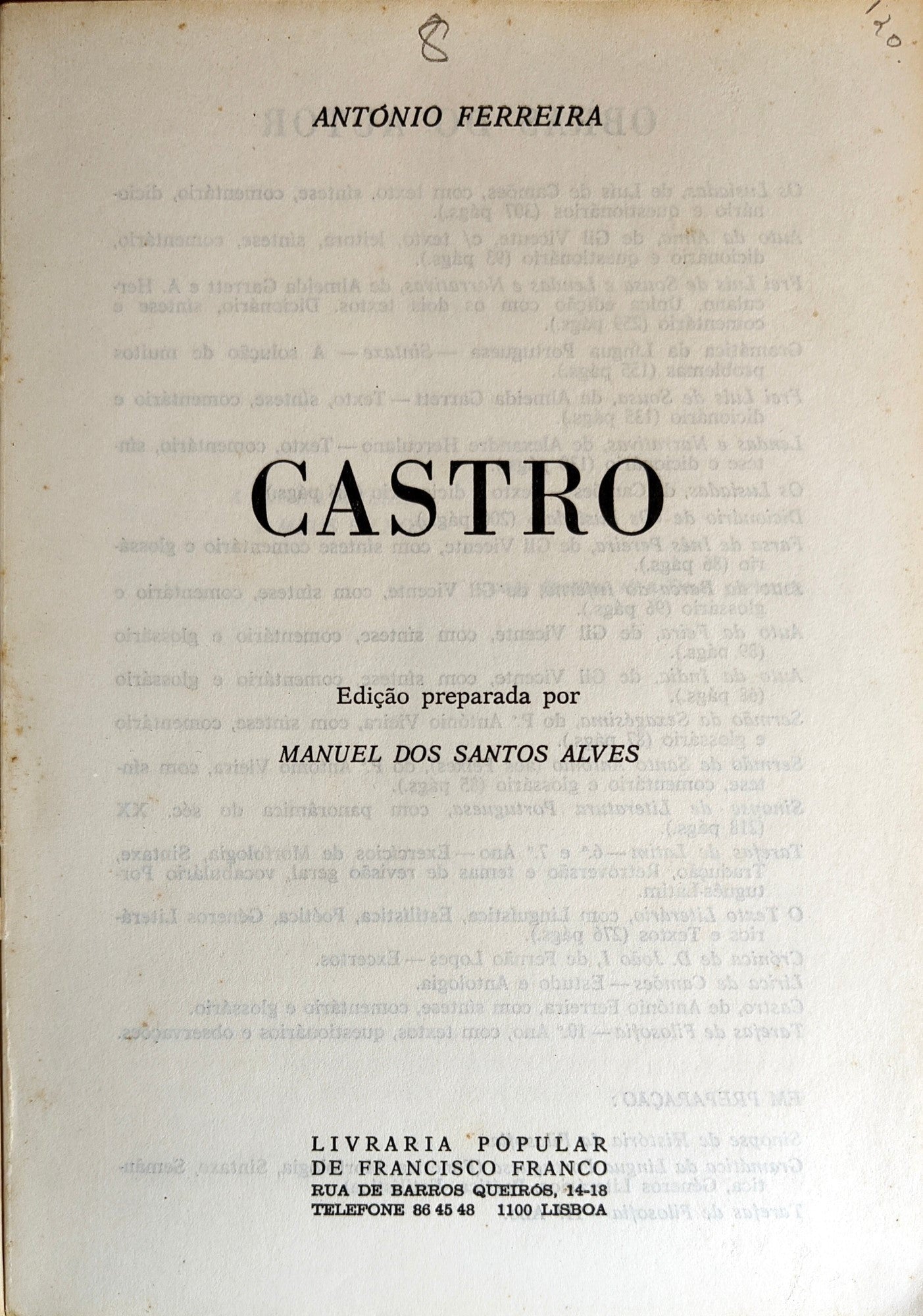 Castro - António Ferreira