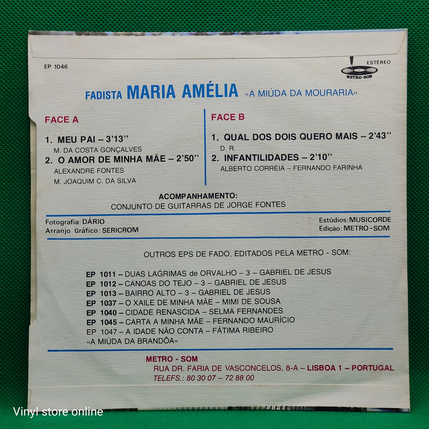 Maria Amélia – Fadista Mária Amélia