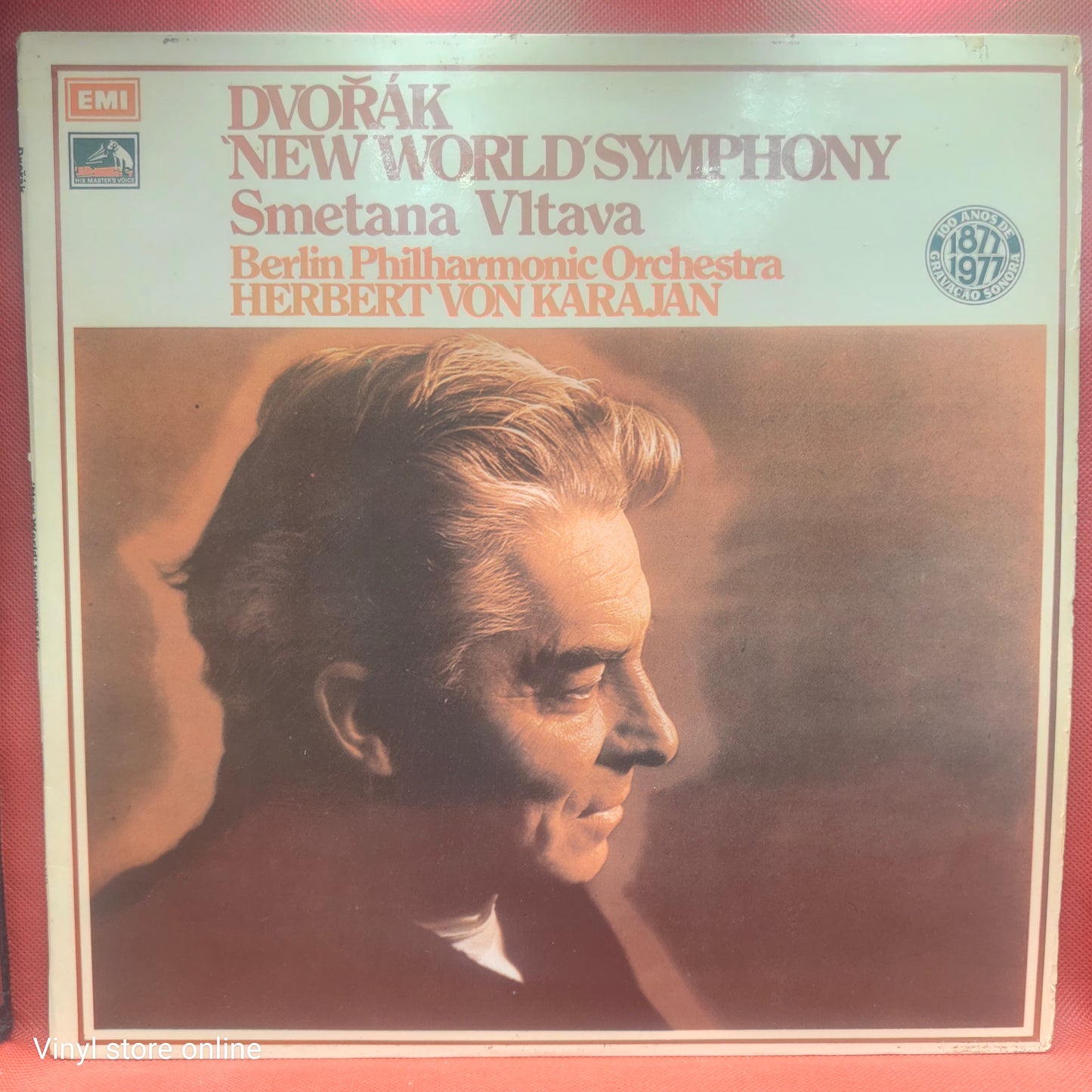 Dvořák* / Berlin Philharmonic Orchestra • Herbert von Karajan – Dvorak: Symphony "From The New World"