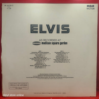 Elvis Presley – Elvis As Recorded At Madison Square Garden