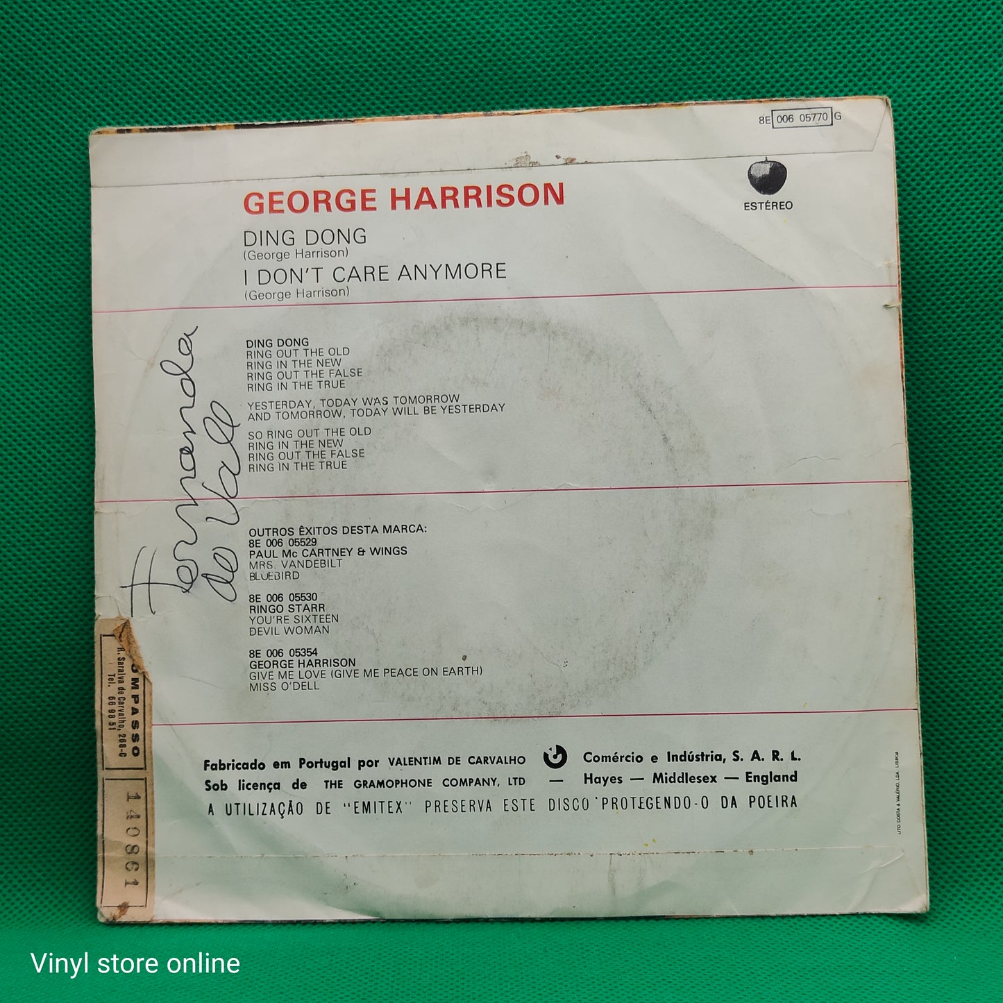 George Harrison – Ding Dong