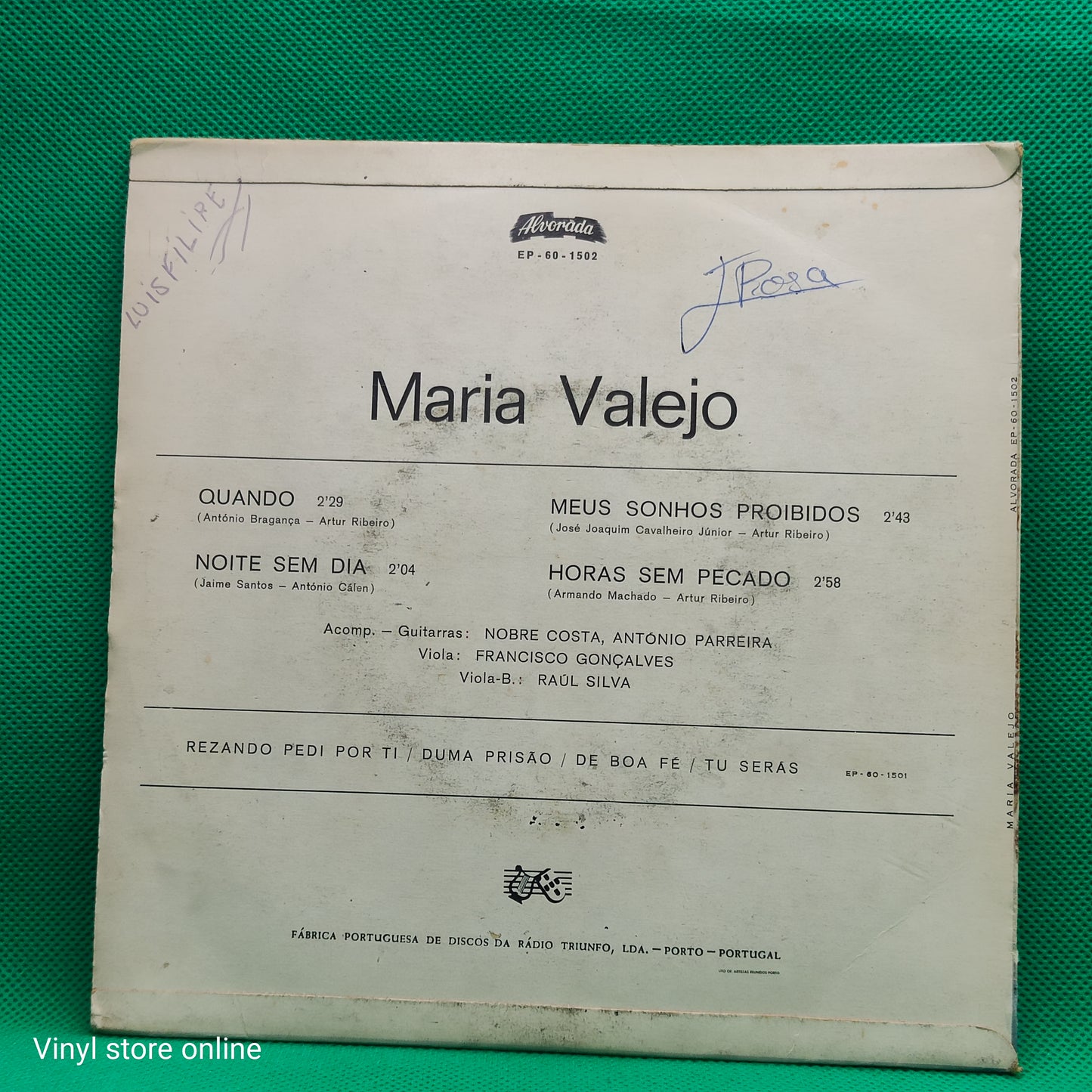 Maria Valejo – Meus Sonhos Proibidos