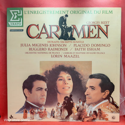 Georges Bizet / Julia Migenes Johnson*, Placido Domingo, Ruggero Raimondi, Faith Esham, Lorin Maazel, Orchestre National De France, Chœur* Et Maîtrise De Radio France – Carmen (Extraits)