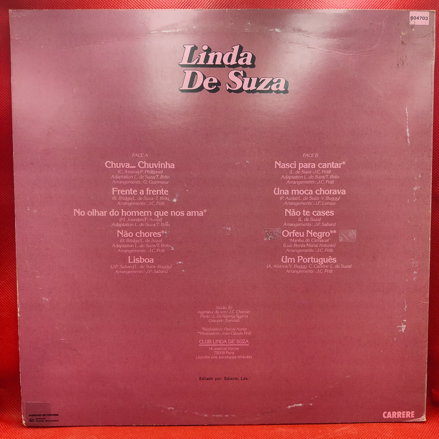 Linda De Suza – Em Português