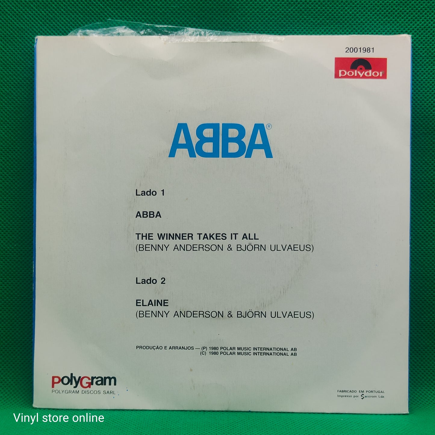 ABBA – The Winner Takes It All / Elaine