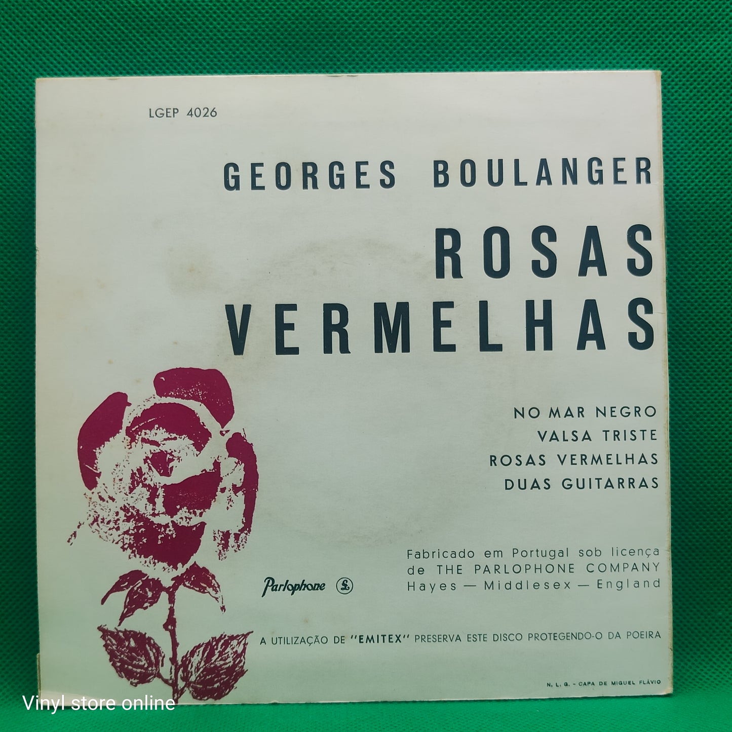 Georges Boulanger- Rosas Vermelhas