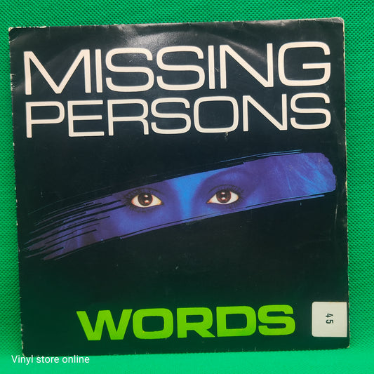 Missing Persons – Words