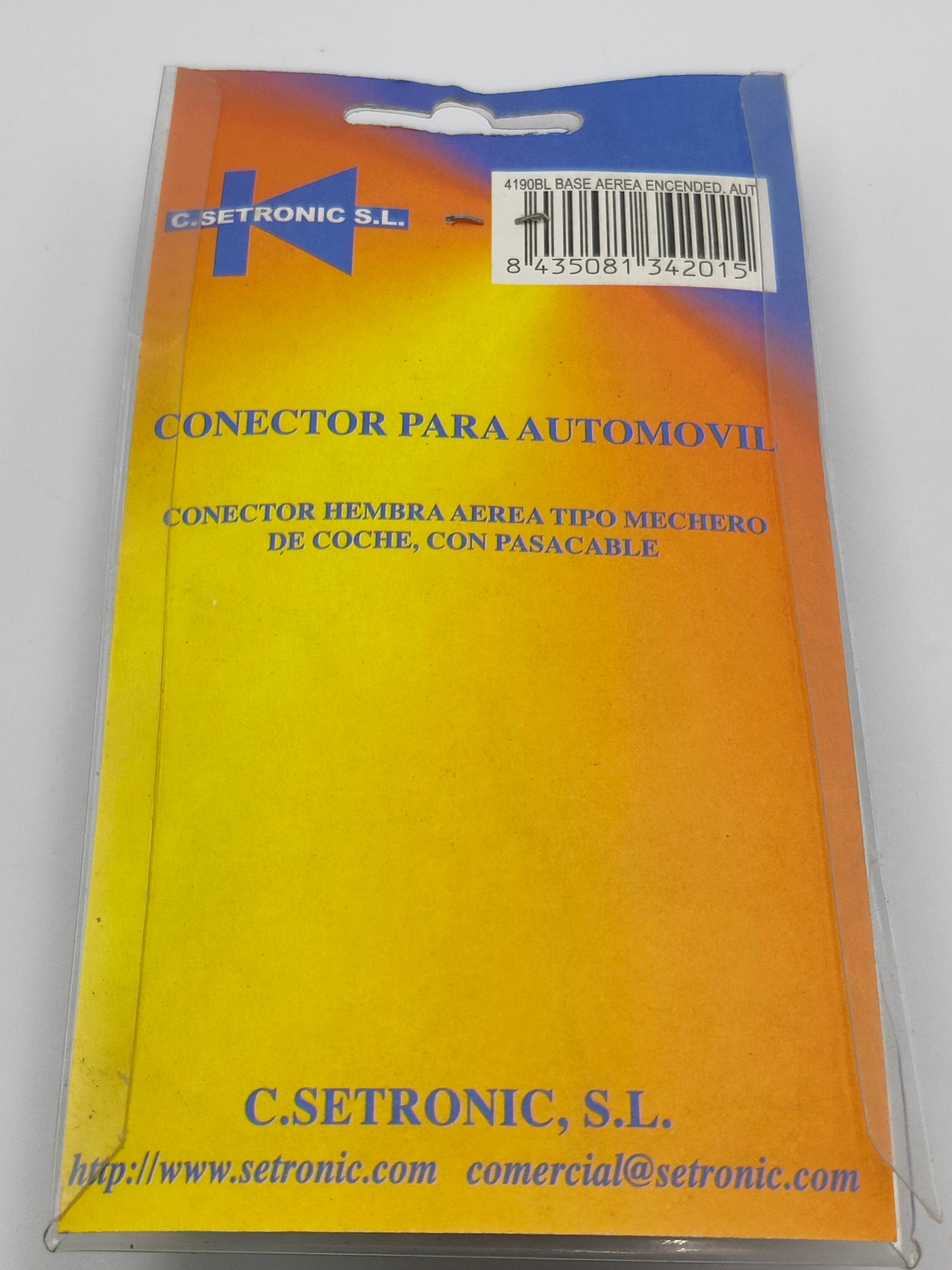 Conector para isqueiro de carro 12v - femea ref: 4190BL