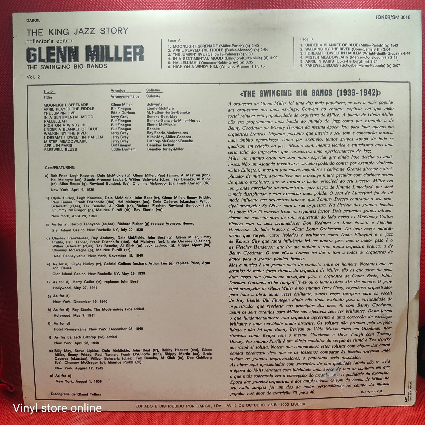 Glenn Miller – The Swinging Big Bands - Glenn Miller Vol. 2