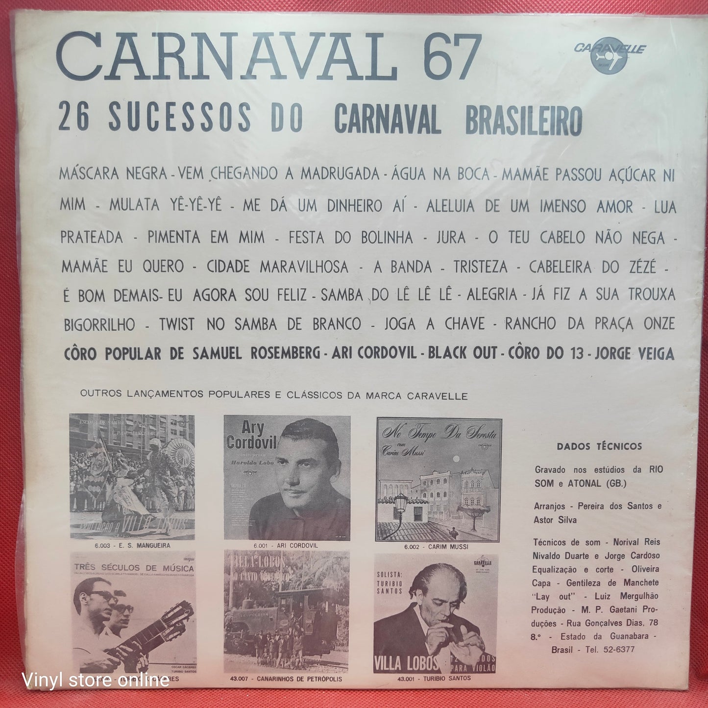 Various – Carnaval Do Rio 67