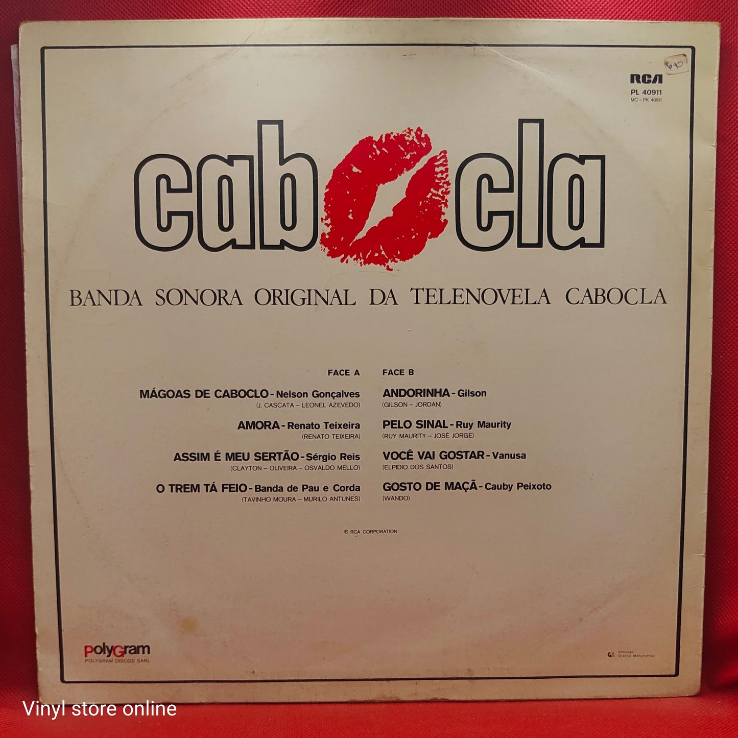 Various – Banda Sonora Original Da Telenovela Cabocla