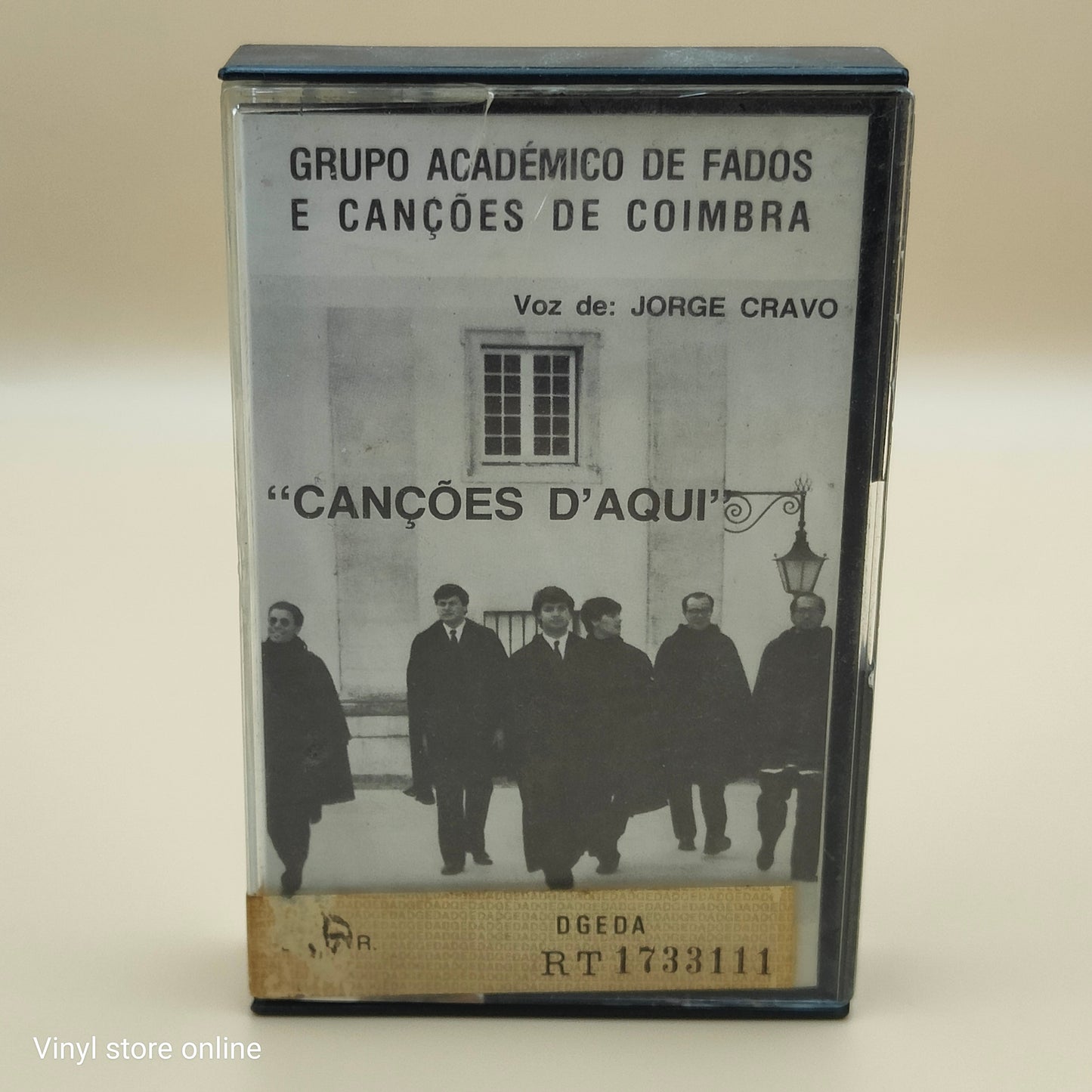 Grupo Académico De Fados E Canções De Coimbra, Jorge Cravo – " Canções D ' Aqui "