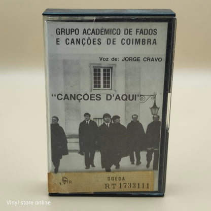 Grupo Académico De Fados E Canções De Coimbra, Jorge Cravo – " Canções D ' Aqui "