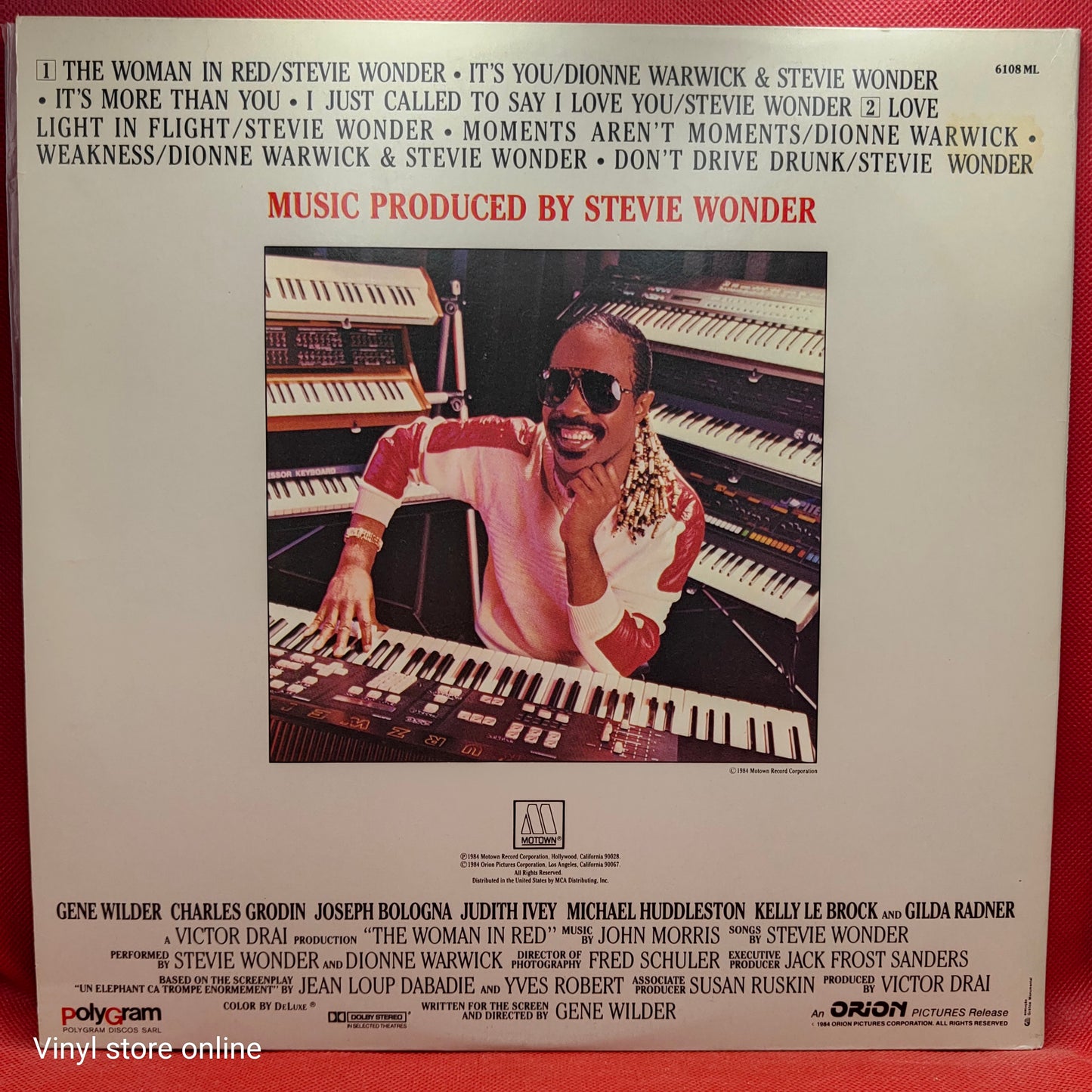 Stevie Wonder – The Woman In Red (Selections From The Original Motion Picture Soundtrack)