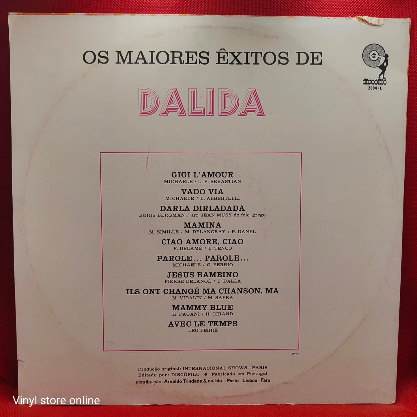 Os Maiores exitos de Dalida