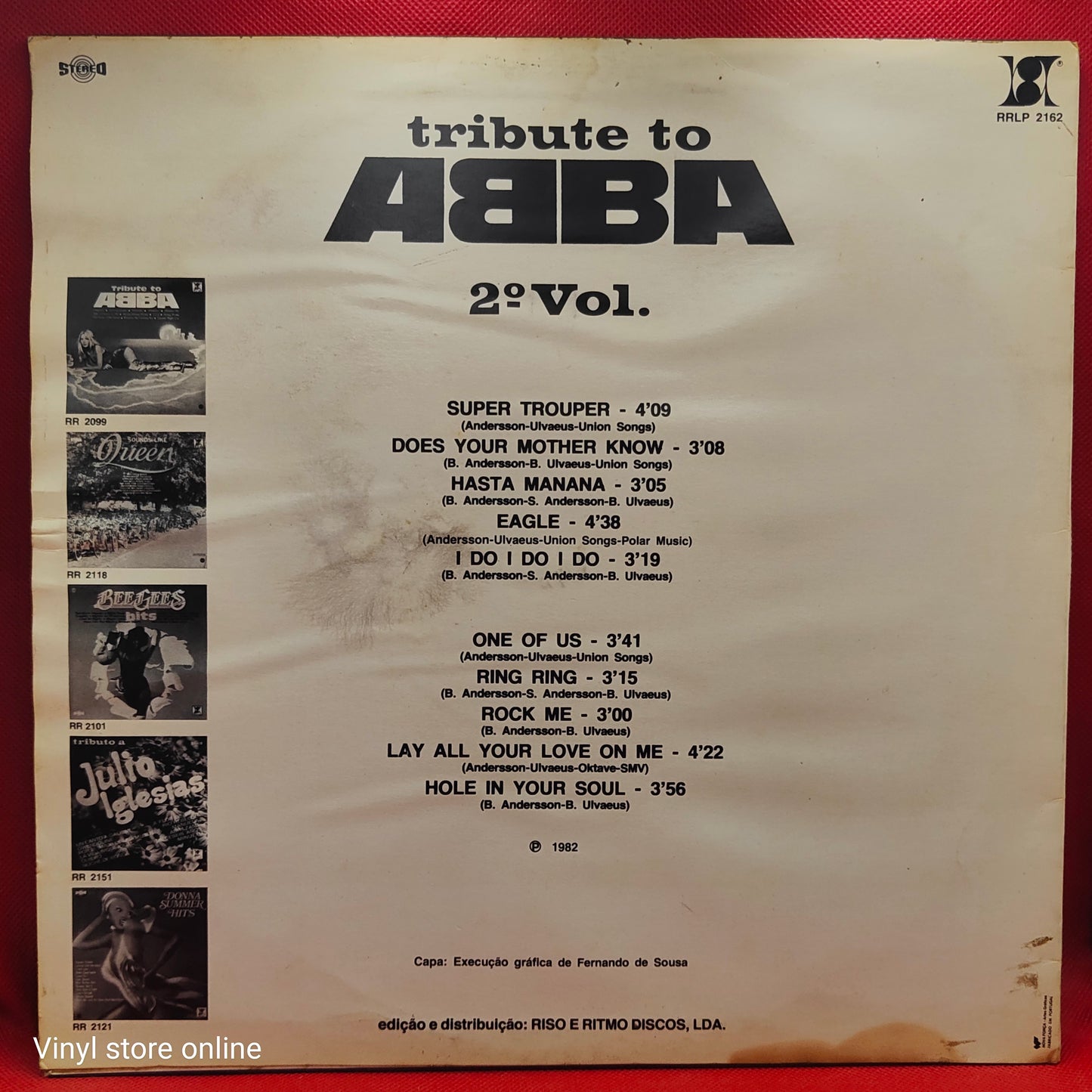 Tribute to ABBA vol2