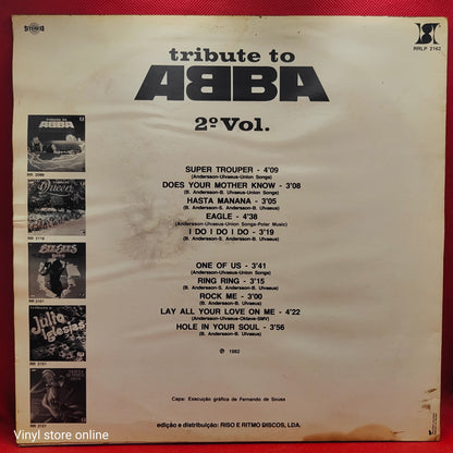 Tribute to ABBA vol2