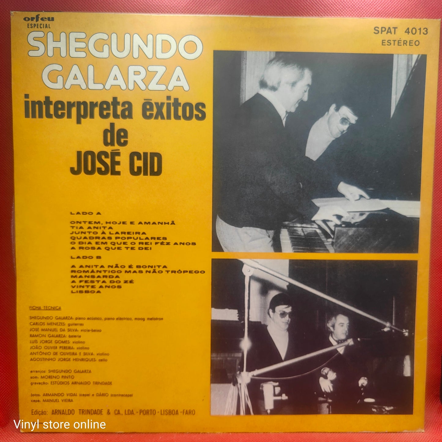 Shegundo Galarza – Interpreta Êxitos De José Cid