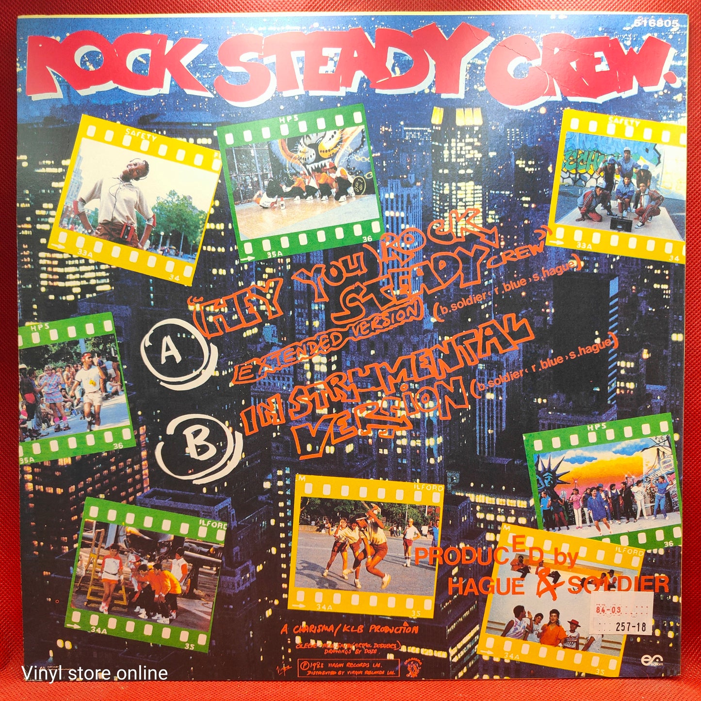 The Rock Steady Crew ‎– (Hey You) The Rock Steady Crew