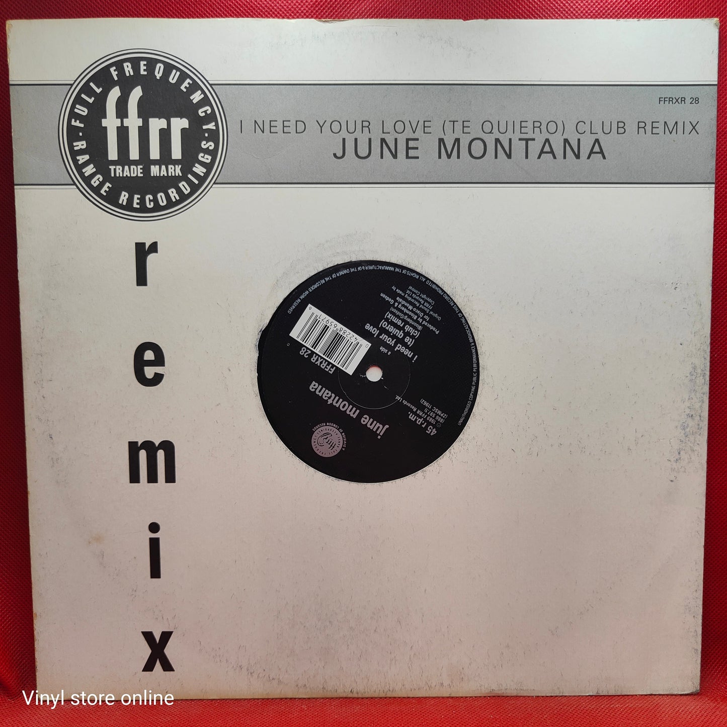 June Montana ‎– I Need Your Love (Te Quiero)