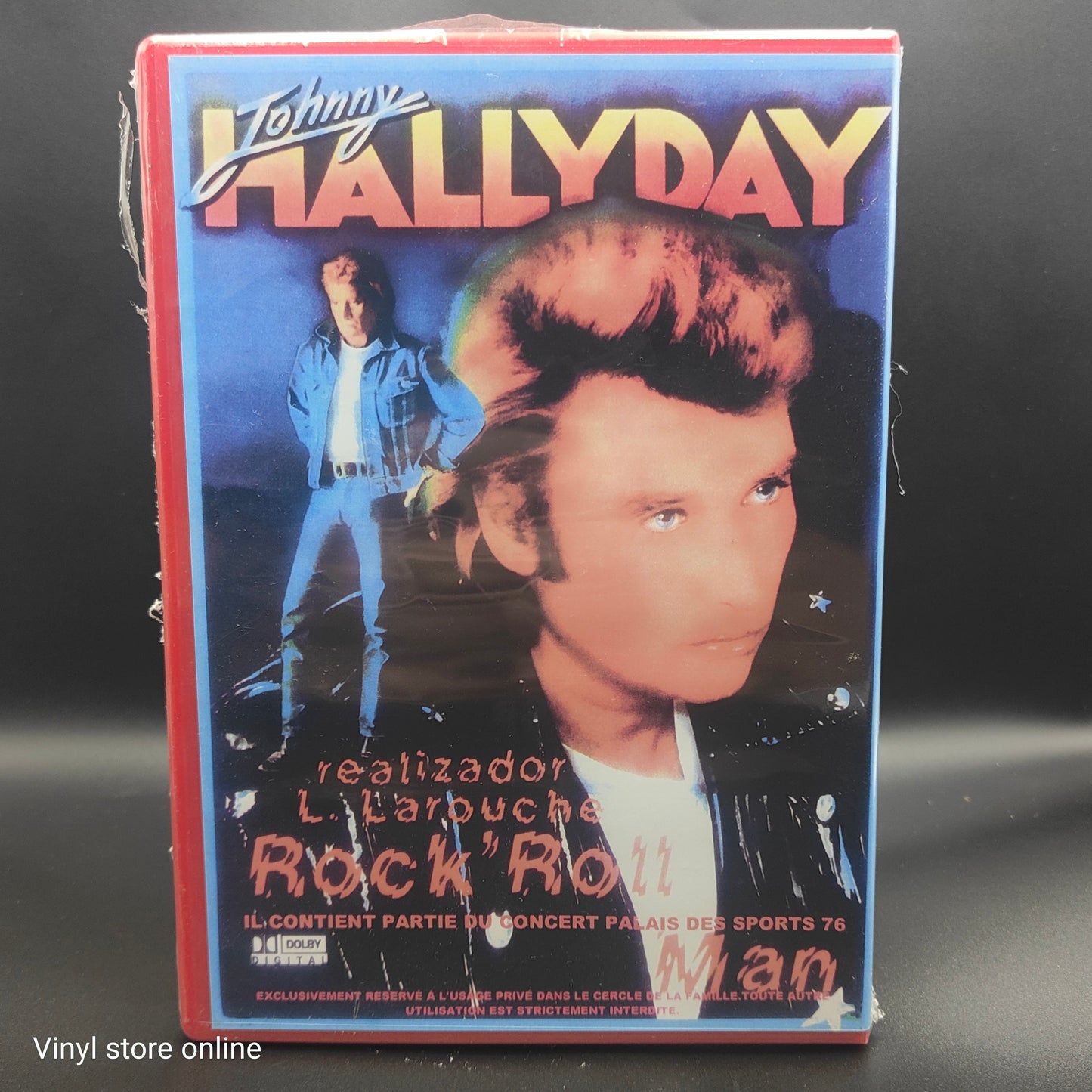 JOHNNY HALLYDAY (DVD UNOFICIAL) ROCK' ROLL MAN CONCERTO