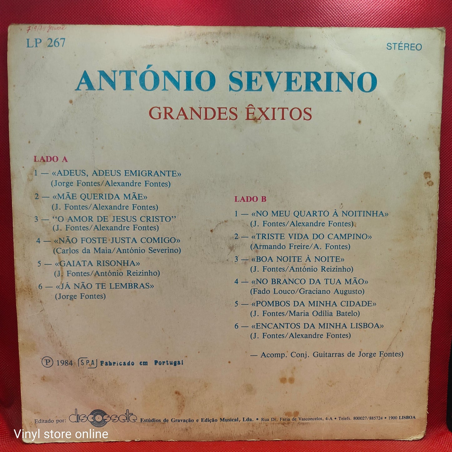 António Severino – Grandes Êxitos