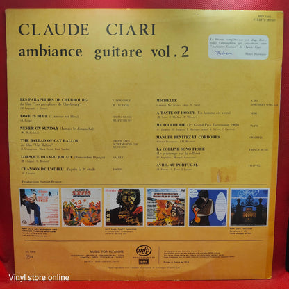 Claude Ciari –Ambiance Guitare Vol. 2