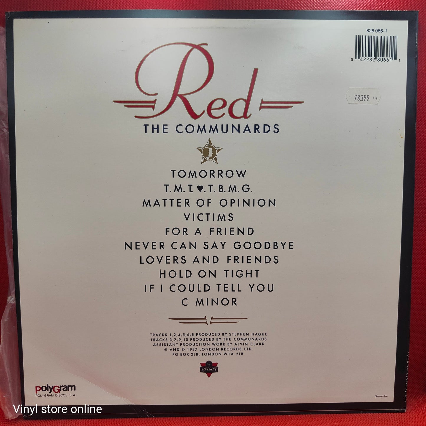 The Communards – Red