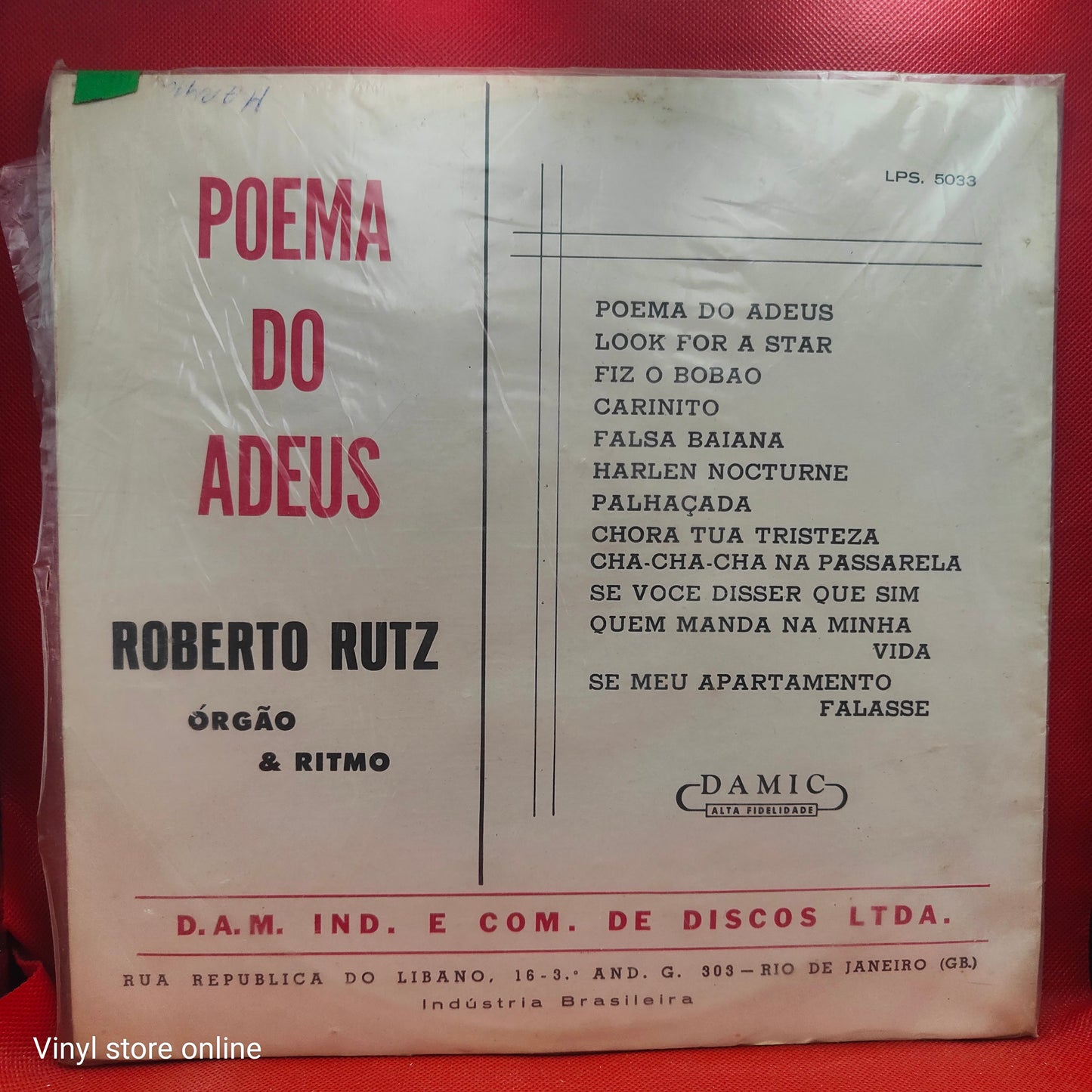 Poema do Adeus - Roberto Rutz