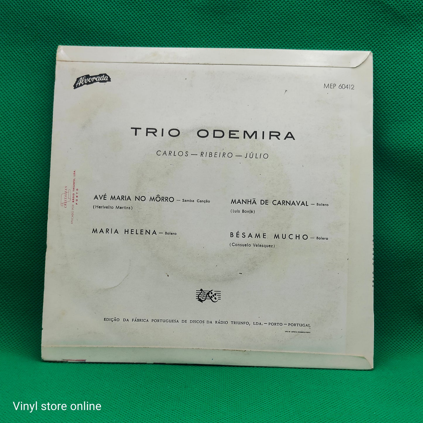 Trio Odemira – Avé Maria No Môrro