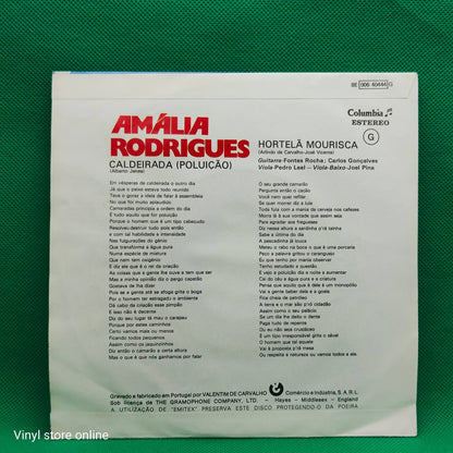 Amália Rodrigues –Caldeirada Poluição