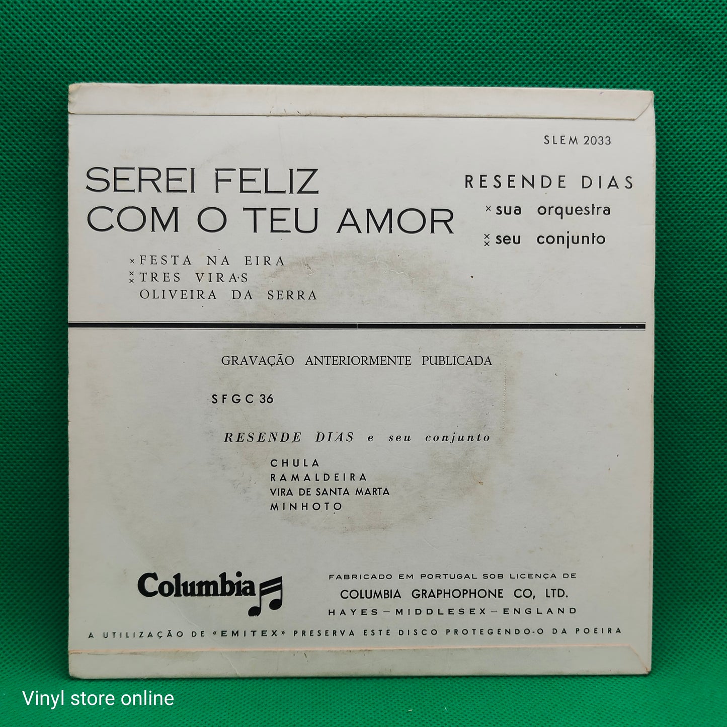 Resende Dias –Serei Feliz Com O Teu Amor