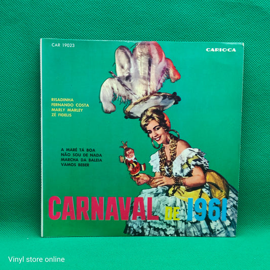 Risadinha, Fernando Costa (4), Marly Marley, Zé Fidelis – Carnaval de 1961