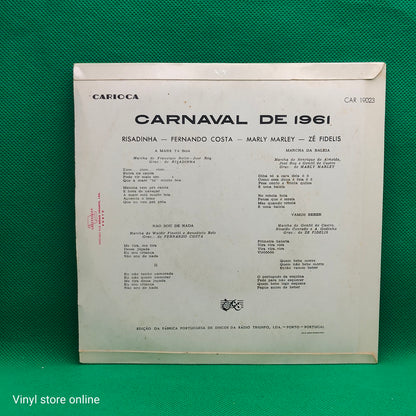 Risadinha, Fernando Costa (4), Marly Marley, Zé Fidelis – Carnaval de 1961