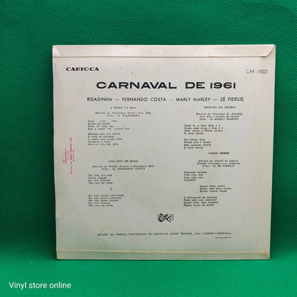 Risadinha, Fernando Costa (4), Marly Marley, Zé Fidelis – Carnaval de 1961