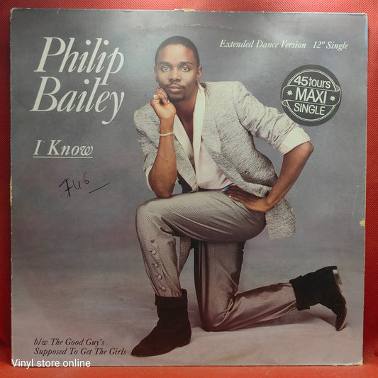 Philip Bailey ‎– I Know (Extended Dance Version)