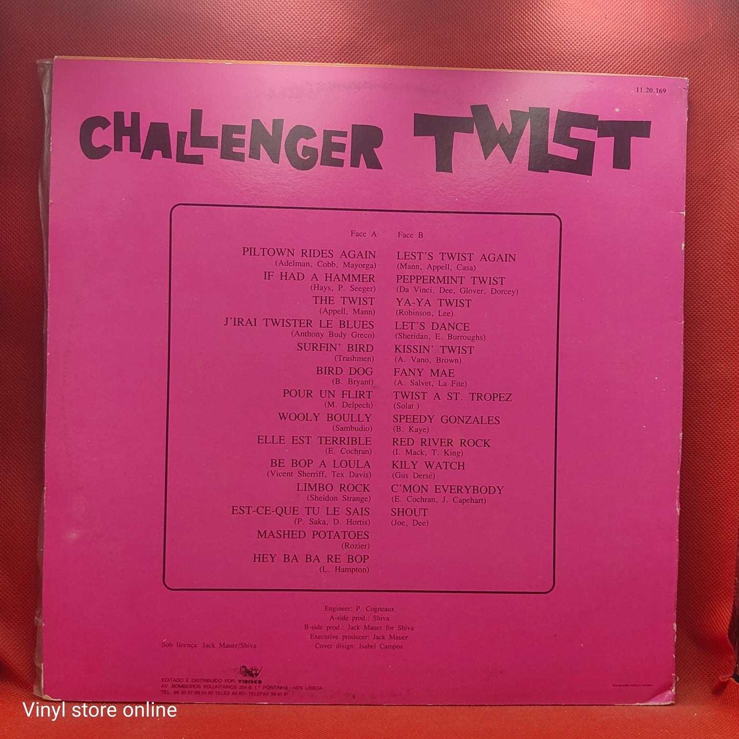 Challenger Twist – Challenger Twist ‎– Verschiedenes 