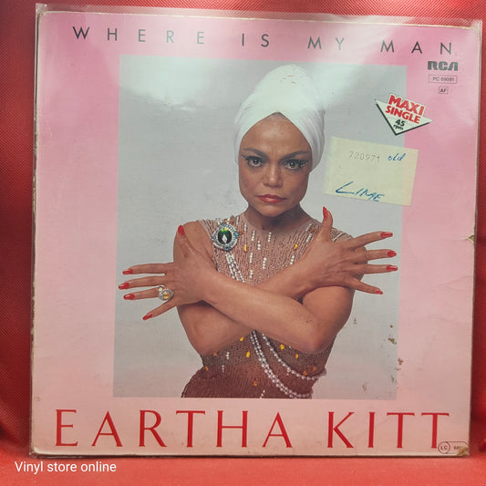 Eartha Kitt - Where Is My Man (RCA Victor) 12", Maxi