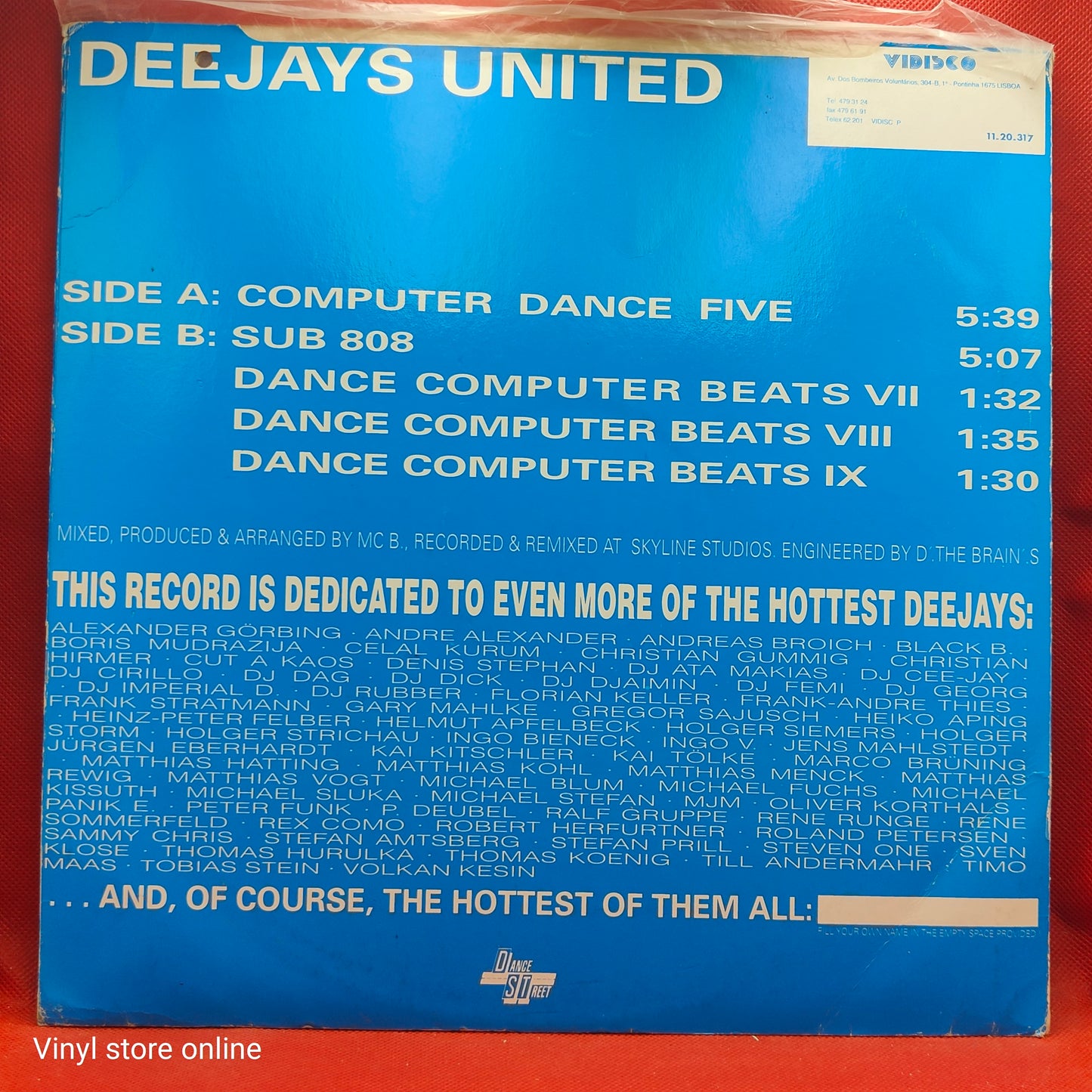 Deejays United ‎– Computer Dance Five