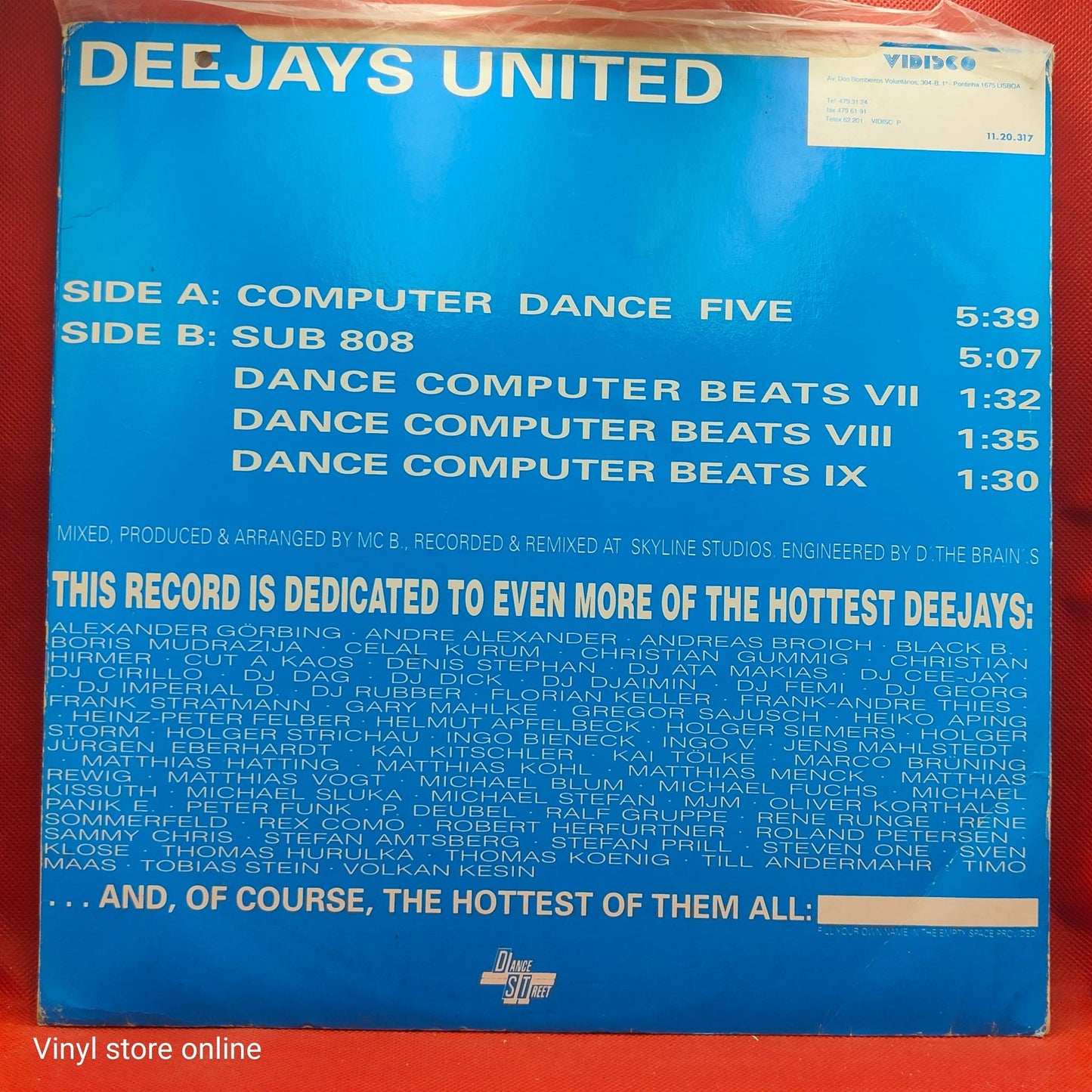 Deejays United ‎– Computer Dance Five