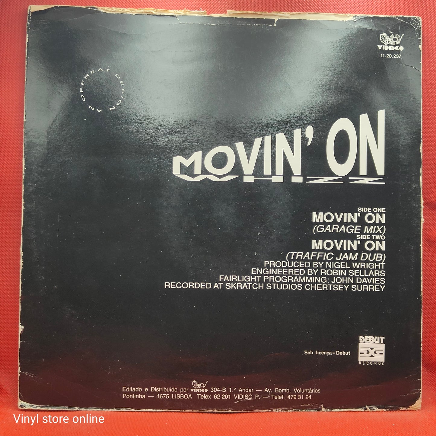 Whizz ‎– Movin' On