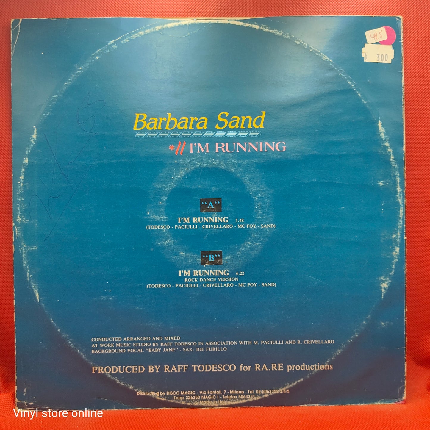 Barbara Sand ‎– I'm Running