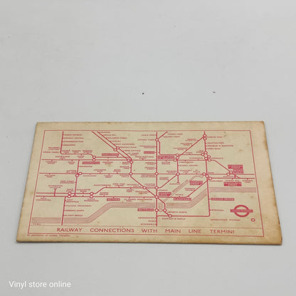 Map Of London 1954