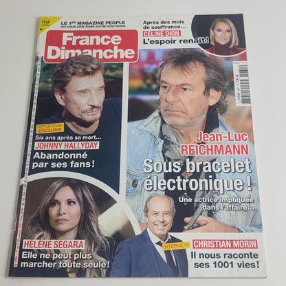 Johnny Hallyday - Revista "France Dimanche"