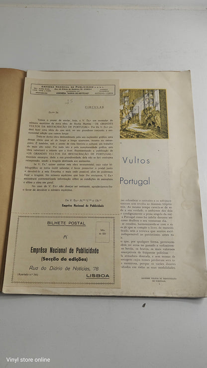 OS GRANDES VULTOS DA RESTAURAÇÃO DE PORTUGAL. 1640