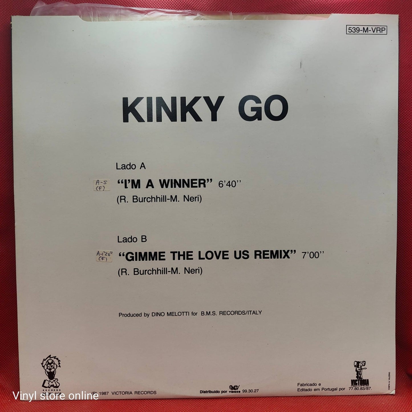 Kinky Go ‎– I'm A Winner