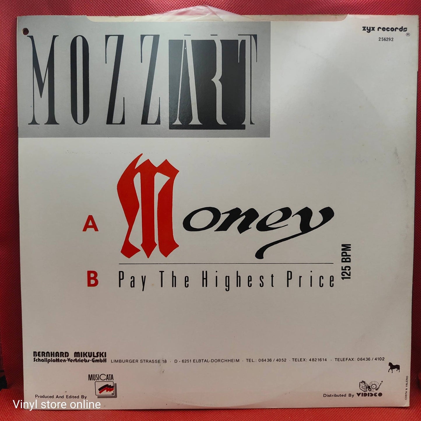 Mozzart ‎– Money