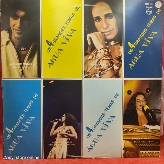 Various ‎– Os Quatro Grandes Temas De Água Viva