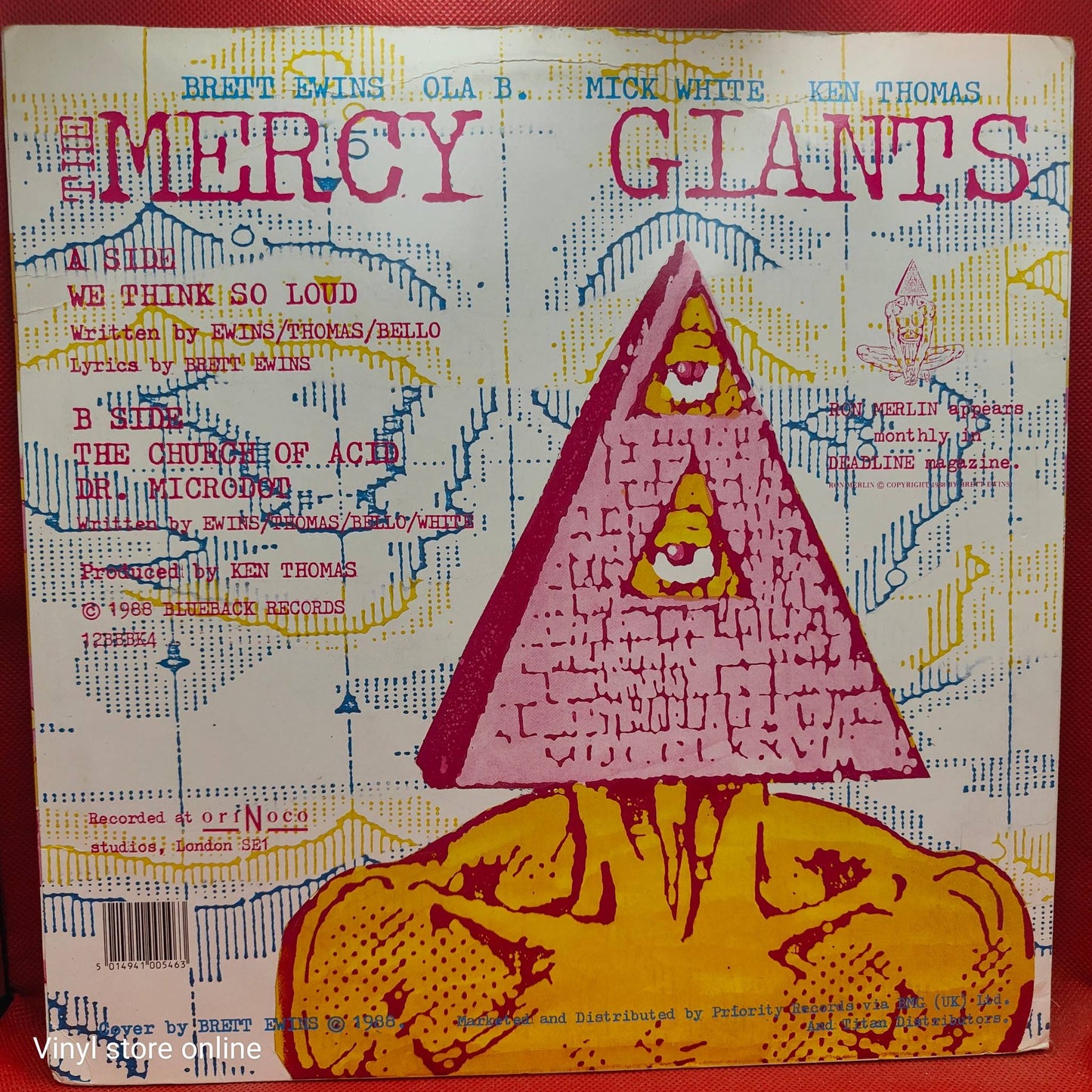 The Mercy Giants ‎– We Think So Loud